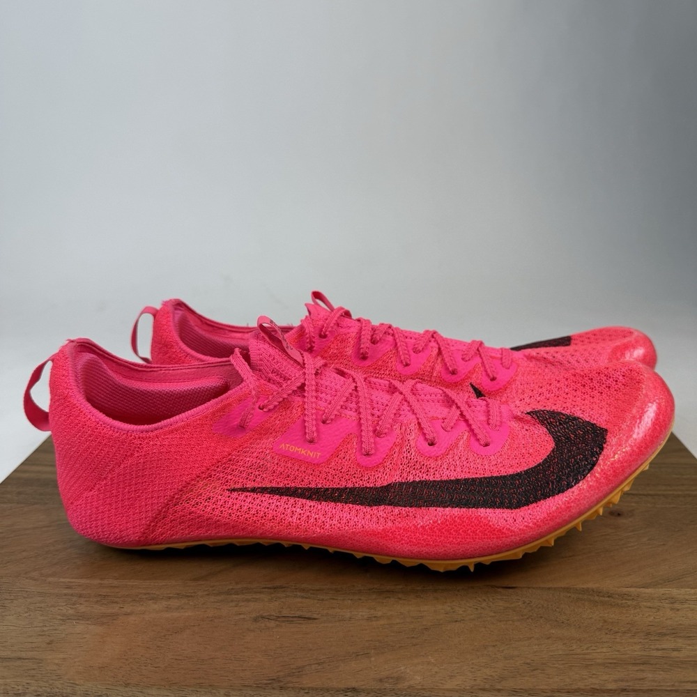 New NWOB Mens Nike Superfly Elite 2 Hyper Pink Orange‎ Track Shoes Size 15 D